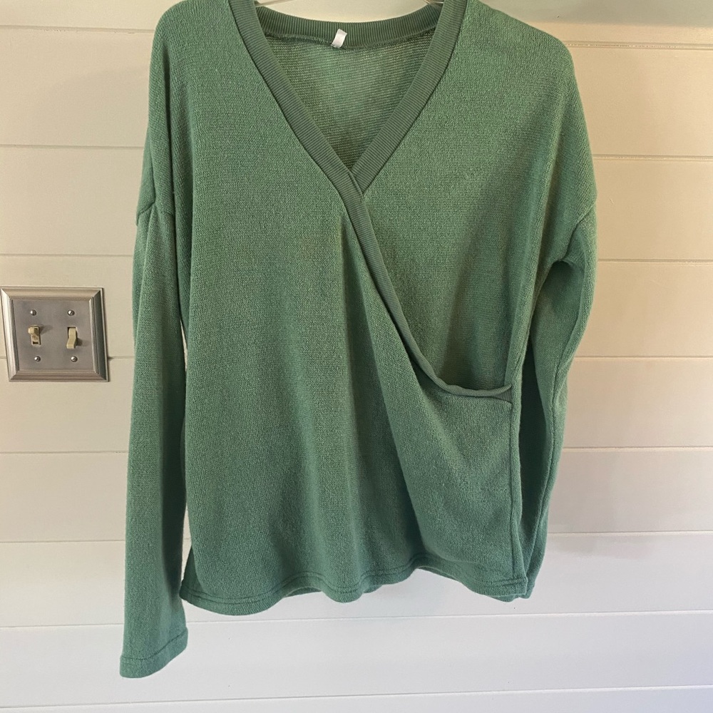 Green Shein Top